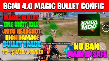 BGMI 4.0 💥 No Recoil + ESP + Magic Bullet + Wall Hack OBB