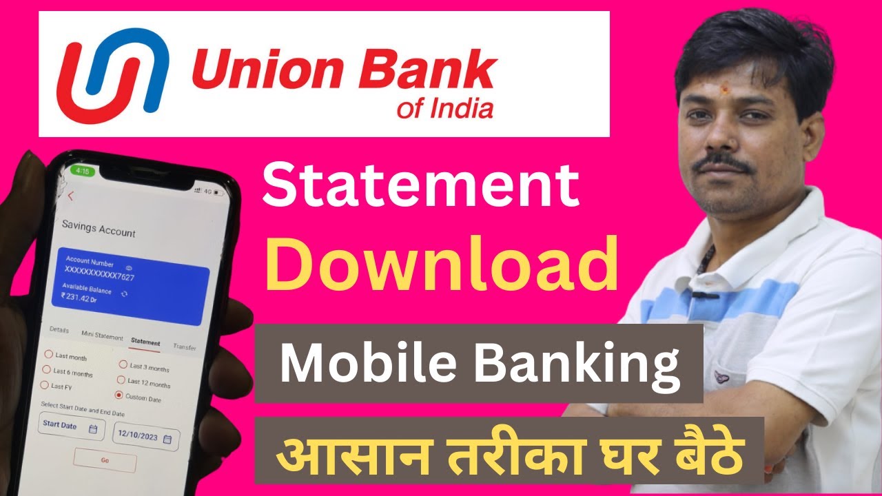 High-Quality Union Bank Of India Statement Online Abstract in 4K High-Quality Union Bank Of India Statement Online Abstract in 4K