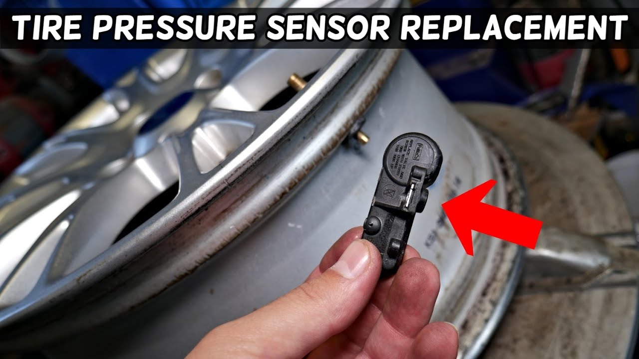 How To Replace TPMS (Tire Pressure Monitoring System) Sensors Without A  Tire Machine. 