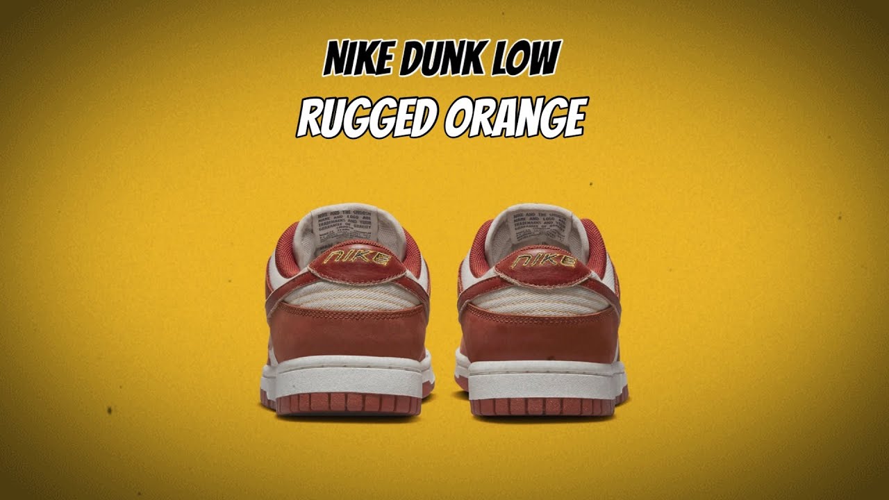 Nike Dunk Low Rugged Orange 