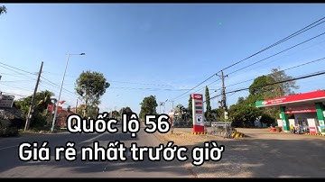 Nợ lắm rồi bán đất quốc lộ 56 tiện kinh doanh mở xưởng nhà nghĩ ở bàu chinh châu đức bà rịa vũng tàu