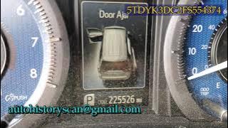 5TDYK3DC2FS554374 Toyota All Models 2015