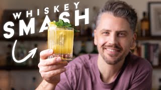 Don't pass on the Whiskey Smash!  Make this cocktail for spring