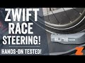 Zwift's New Road Steering with Elite Sterzo Smart // Hands-on Ride!