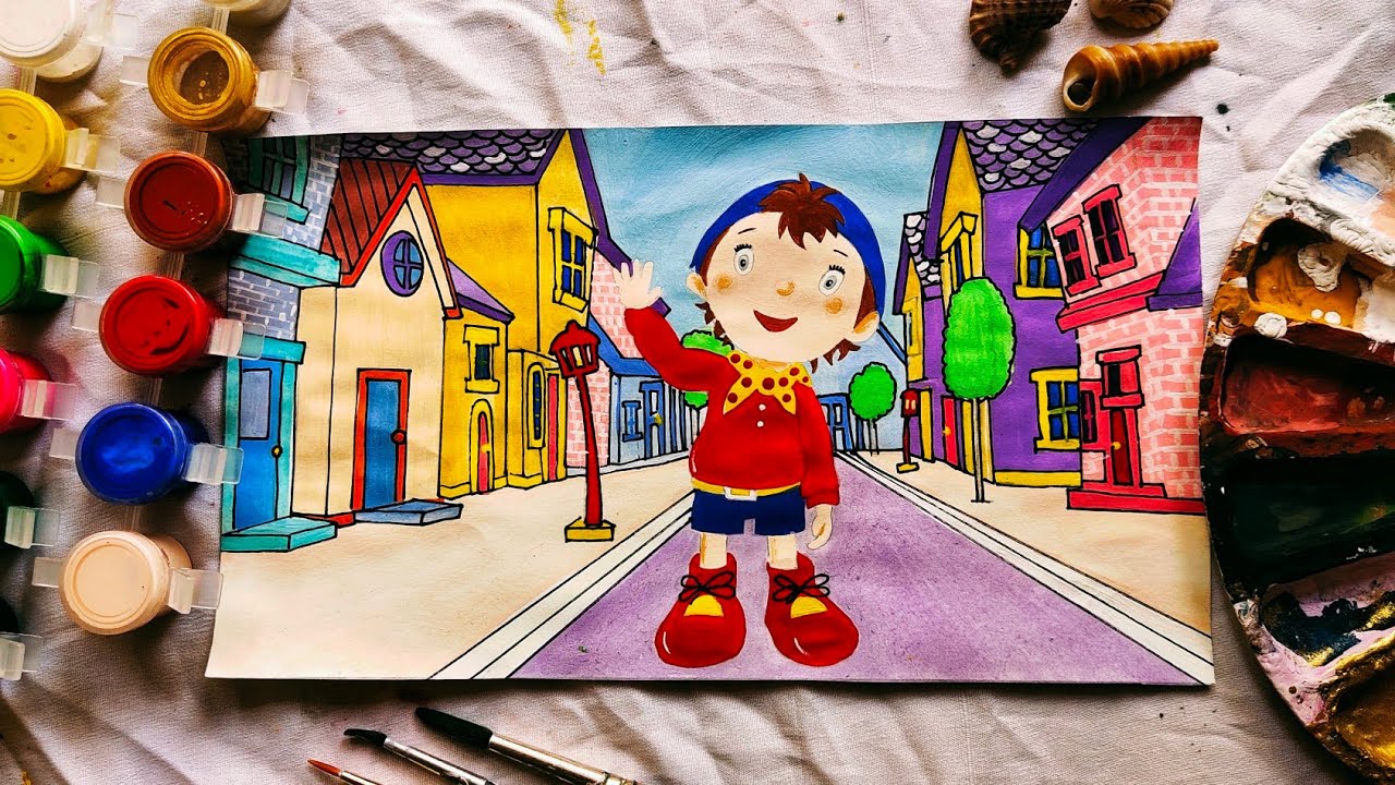 I Painted with world's Cheapest Paint 😱 | Noddy Painting | Cartoon