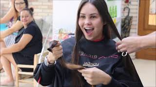 GIULIA BRASIL | Giovanna doando o cabelo 2017