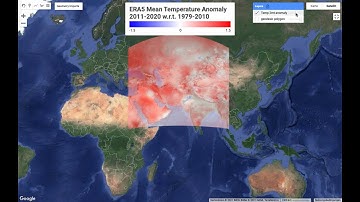Making Climate Data Visualization App with Google Earth Engine