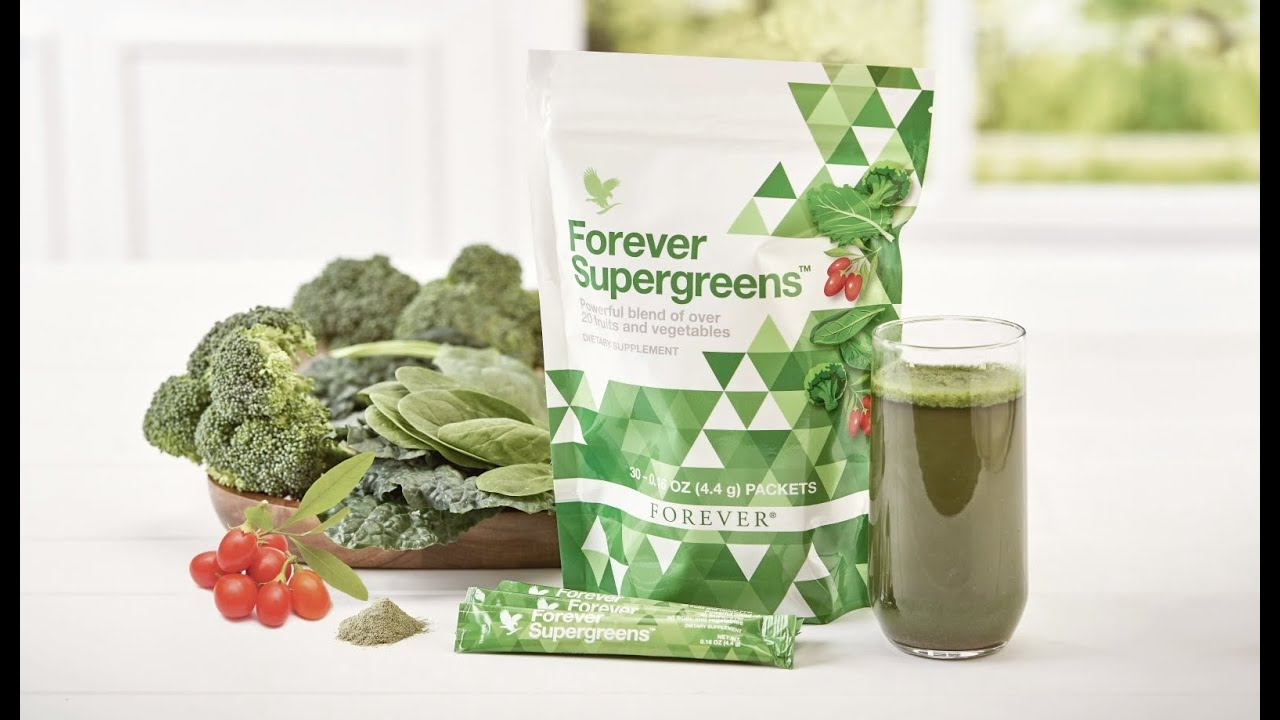 Forever Supergreens en stick : un mélange exclusif de légumes et fruits !