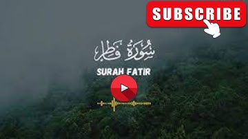 Surah Fatir (سورة فاطر) Tailwat -e-Quran Best Voice