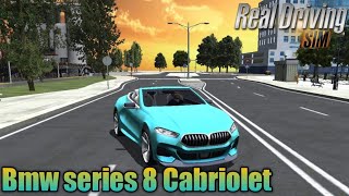 Real driving sim Bmw series 8 cabriolet