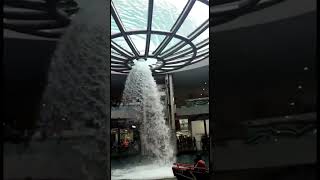 Rain Oculus @Marina Bay Sands Singapore! #shorts screenshot 5