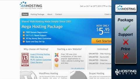 AN Hosting Review by Hosting-Review.com