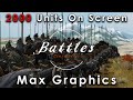 Massive cinematic bannerlord battle 2000 units on screen  empire vs sturgia
