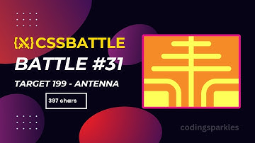 CSS Battle | Antenna (Target 199) | Battle #31 - Opacity