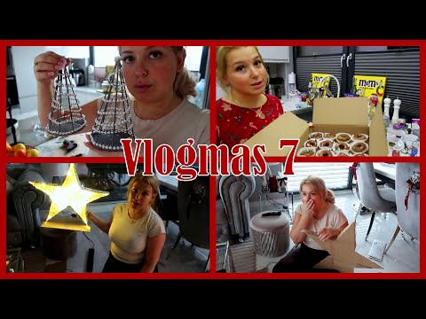Vlogmas 7: DIY Christmas Decorations\Baked Donuts for the Fair