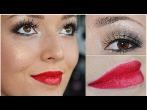 Kerst feest make-up look 2 2012