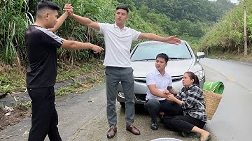 In the moment of danger, CEO Alex and CEO John appeared in time to save the poor girl.