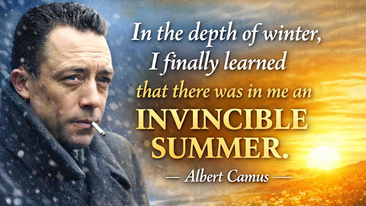 Timeless Quotes by Albert Camus - Absurdity, Freedom & the Courage to Live