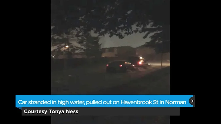 Oklahoma Weather: Car pulled from water (2015-05-06)