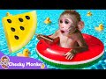 Safety in Swimming Pools 🏊 Safety Tips | Cheeky Monkey - Nursery Rhymes & Kids Songs