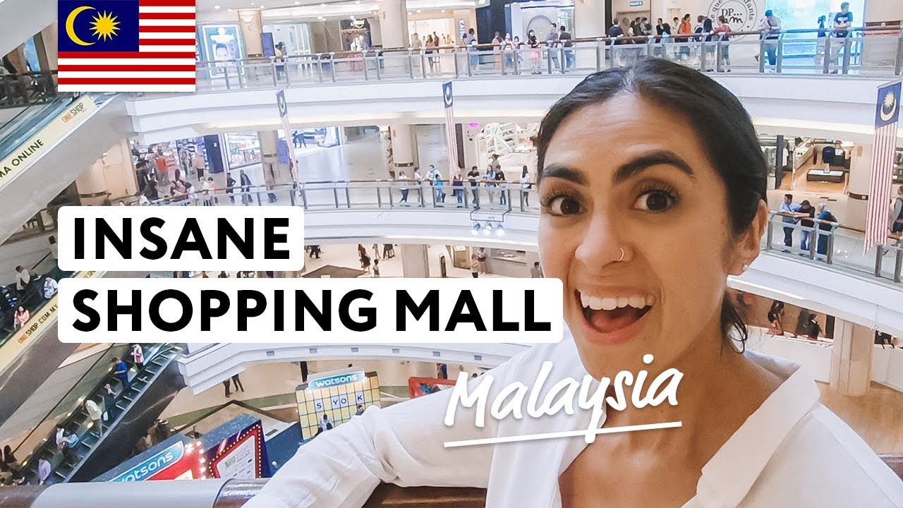 INSANE Malaysia SHOPPING MALL in Kuala Lumpur (biggest in Malaysia)