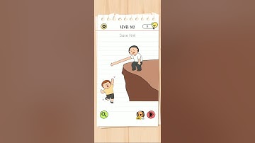 Brain test All Star level 102 Save him!  walkthrough