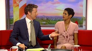 Naga Munchetty upskirt on BBC Breakfast | 201609223