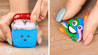 🌟 Mignonnes et faciles idées de pâte polymère pour votre prochaine aventure DIY 🎨✨