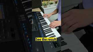 How To Play Electric Guitar with Keyboard? #01 - Yamaha PSR-SX700