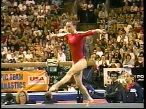 Kristen Maloney Floor Exercise - 2000 US Olympic T...