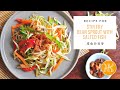 Stir Fry Bean Sprouts With Salted Fish Recipe (Taugeh with Salted Fish) 咸鱼炒豆芽食谱 Huang Kitchen