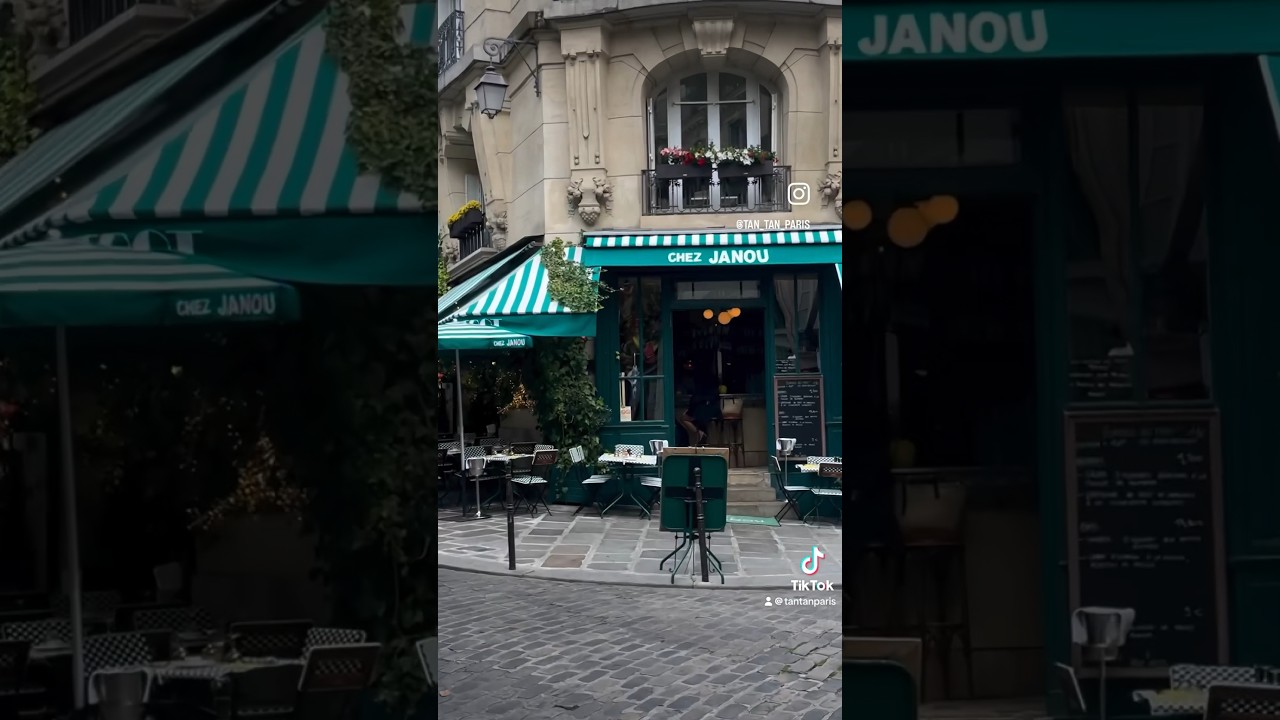 Restaurant Chez Janou, Paris 💚✨ Tan Tan Paris