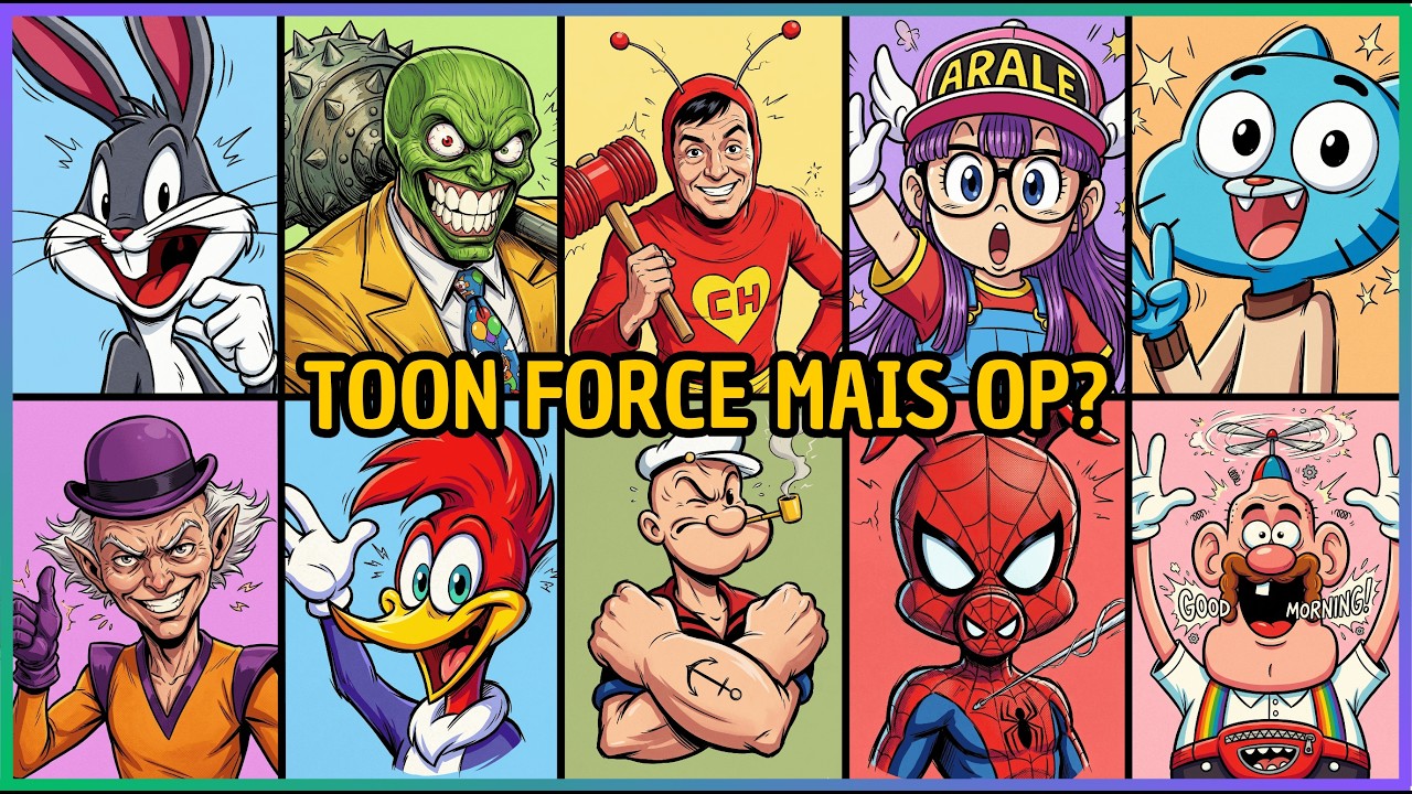 Qual Usuário de TOON FORCE é o Mais Poderoso? (Analisados em 4 pilares)