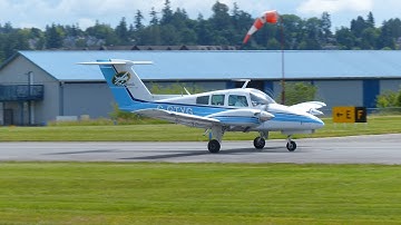 Beechcraft Duchess Hard Landing
