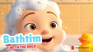 Bathtime With The Duck Fun Bubble Song For Babies Giggle Pop