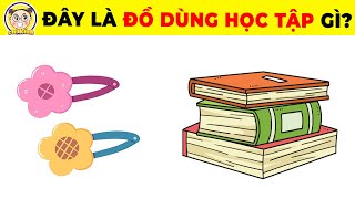 Thử Thách Đoán Tên Những Đồ Dùng Học Tập Quen Thuộc Mà Hôm Nào Cũng Sử Dụng #caudo