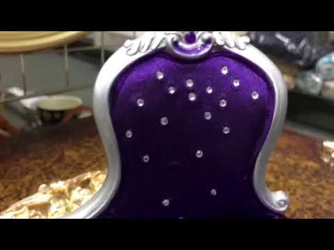 Шкатулка для украшений Диван фиолетовый - YouTube