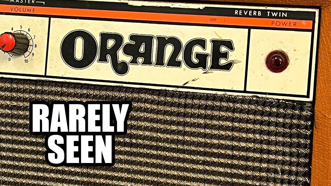 Редкий ОРАНЖЕВЫЙ усилитель прибыл на РЕМОНТ
