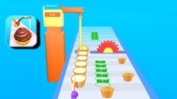 Cupcake Stack 🧁 - All Levels Gameplay (iOS & Android) Part 1