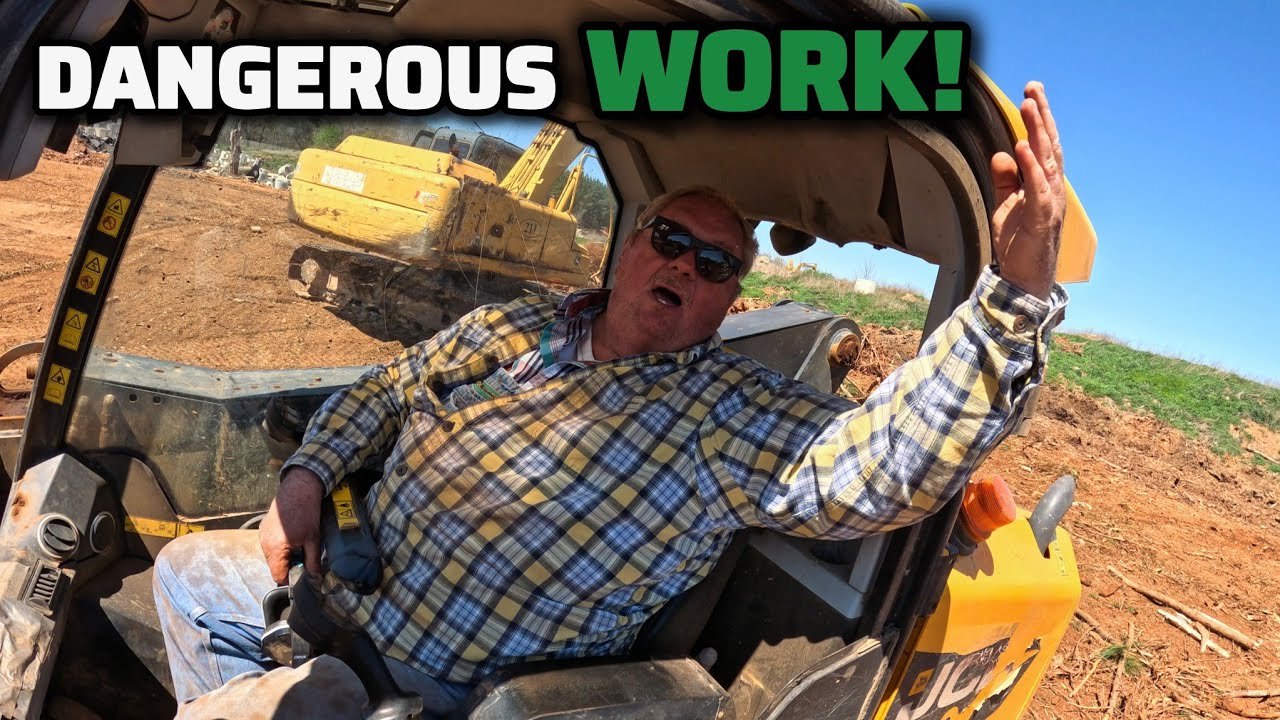 Dumping Multiple Loads Of Trees At The Landfill! | Owner Got Hurt By A Flying Log