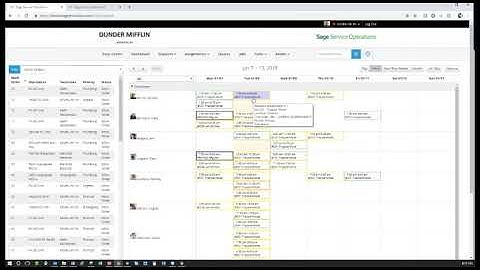2019 Sage Field Operations Demo