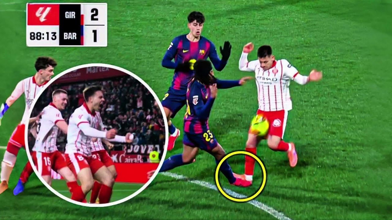 Why Jules Koundé’s Foul Was Completely IGNORED Vs Girona | Barcelona Vs Girona