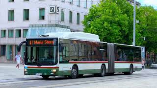 #151 MAN A23 Lion´s City G NG313 CNG |lauter Hydro Voith Sound |SWA Bus Augsburg Linie 42 •KOM 3558
