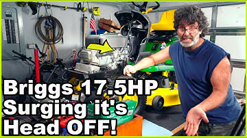 Problem to Solution: Briggs and Stratton 17.5 HP Surging Engine