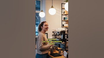 Ordering coffee at the Cafe  #englishforbeginners #englishconversation #englishpractice