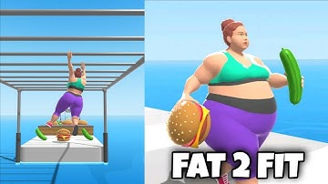 Fat 2 Fit All Levels Android Gameplay Walkthrough HD Level 1-5