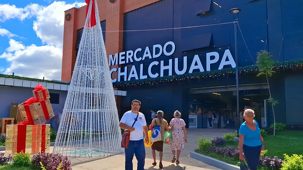 MERCADO de CHALCHUAPA en El Salvador | Nuevo Mercado de Nayib Bukele | Mercado de Santa Ana