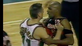 30 Minutes of Rare Old School NBA Heated Moments Part 8