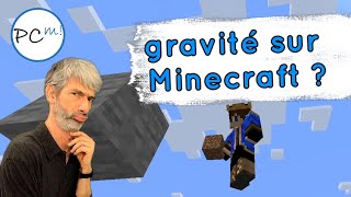 J'ai calculé la gravité sur Minecraft ! Exercice de Terminale spécialité physique