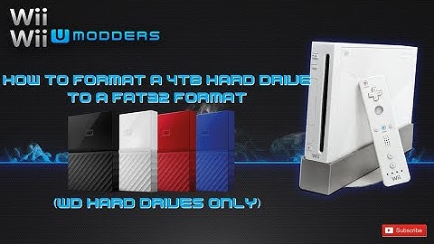 How to Format a 4TB Hard Drive to a FAT32 Format (WD My Passport Hard Drives Only)